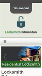 Mobile Screenshot of locksmith-edmonton-ab.com